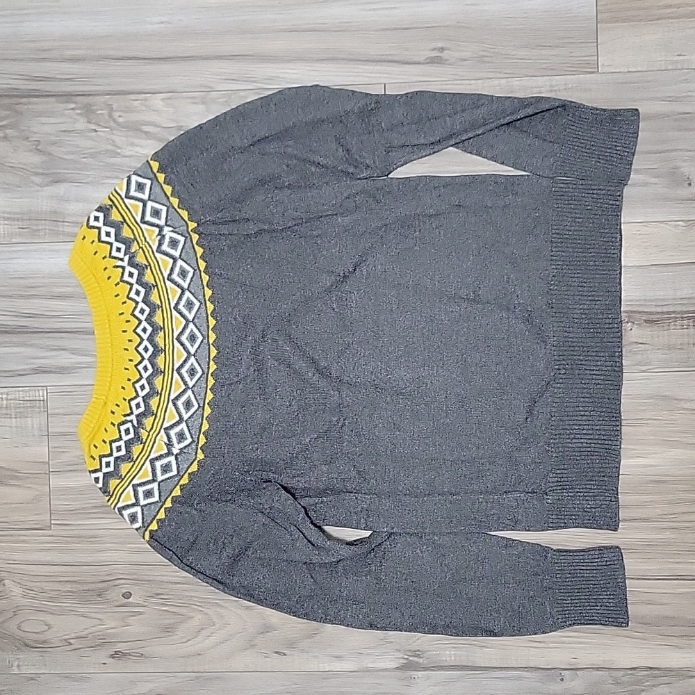 Merona Sweater Geometric Detail - Picture 2 of 4